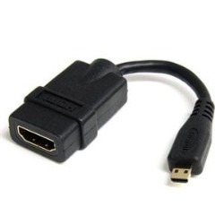 STARTECH Connect An HDMI Micro-Equipped Smartphone Or Portable Device to Your HDMI-Capable Tv Or Display Micro HDMI to H
