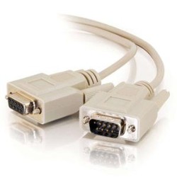 CABLES TO GO C2G/ 02711 Db9 M/f Serial Rs232 Extension Cable (6 Feet)