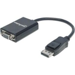 MANHATTAN Displayport to VGA Converter Cable Displayport/vga for Monitor, Video Device, Projector, Notebook, Desktop Com
