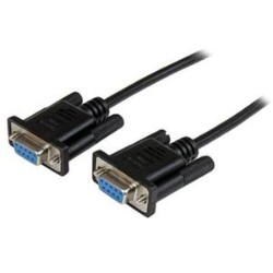 STARTECH Connect Your Serial Devices And Transfer Your Files 1M Db9 Null Modem Cable Db9 Female to Female Cable Rs232 Nu