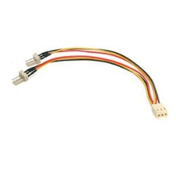 STARTECH 6In 3 Pin Fan Power Y Cab-Le Tx3 Power Splitter Tx3Splitter