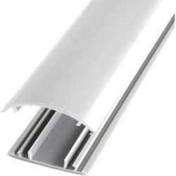 STARTECH Rd50_2 6 Ft 2Inch Wide Floor Cable Duct With Guard Retail In Grey