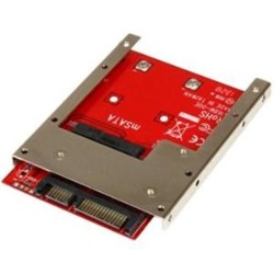 STARTECH Convert An Msata SSD Into A 7MM High 2.5In SATA 6GBps Open Bracket SSD Msata to 2.5 7MM SATA Adapter Mini PCie