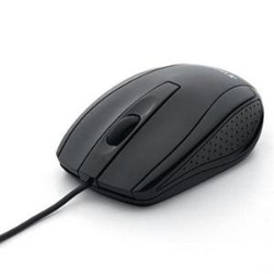 VERBATIM Optical Mouse Wired With USB Accessibility Mac & PC Compatible 98106 In Black