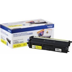 BROTHER Tn433Y Original Toner Cartridge Laser Standard Yield 4000 Pages In Yellow