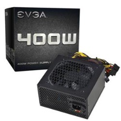 EVGA 400W Power Supply Atx12V/eps12V 120 V Ac, 220 V Ac Input Voltage 3.3 V Dc, 5 V Dc, 12 V Dc, -12 V Dc, 5 V Dc Output