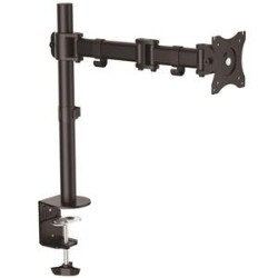 STARTECH Armpivotb Articulating Monitor Arm Steel Single Monitor Stand Monitors Up to 27" Vesa Mount Adjustable Monitor