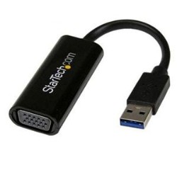 STARTECH Connect A VGA Display Through This Slim USB 3.0 Adapter for A Multi-Monitor Solution Ideal for Your Ultrabook O