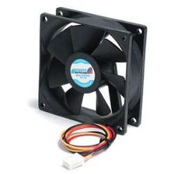 STARTECH Add Additional Chassis Cooling With A 80MM Ball Bearing Fan PC Fan Computercase Fan 80MM Fan Tx3 Fan 3 Pin Case