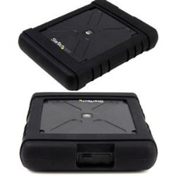 STARTECH USB 3.0 to 2.5In SATA Iii (6 GBps) HDD Or SSD Enclosure Uasp for Fast Performance Military Mil-Std-810G Rated W