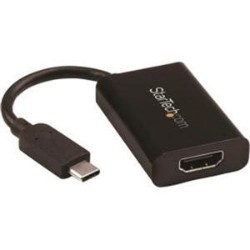 STARTECH USB-C Video Adapter Charges Laptops Via USB-C With Power Delivery USB Type C to HDMI Adapter Offers 4K Resoluti