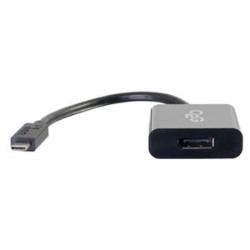 CABLES TO GO C2G 29482 USB C to Displayport Adapter Converter USB-C to Displayport External Video Adapter USB 3.1 Displayport B In Black