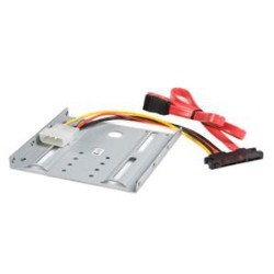 STARTECH Mount A 2.5In SATA Hard Drive to Any Computer With An Available 3.5In Bay 2.5to 3.5 SATA Hard Drive Bracket Dri