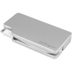 STARTECH USB-C Multiport Video Adapter - 4-In-1 USB-C Adapter - In Silver