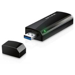 TP LINK Tp-Link Archer T4U Ac1200 Wireless Dual Band USB 3.0 Adapter, 2.4 Ghz 300 Mbps / 5 Ghz 867 Mbps, One-Button Setup, Window