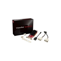 VISIONTEK Products Radeon 6350 Sff 1GB Ddr3 3M Dms59 With 2X Dvi-I to VGA Adapter Graphics Cards 900456