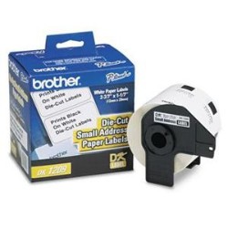 BROTHER Small Address Labels 800 29Mmx62Mm/1-1/7Inx2-3/7In Dk1209