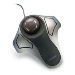 KENSINGTON Orbit K64327F 2 Buttons Scroll Ball USB Wired Optical Trackball 8589664327 In Silver