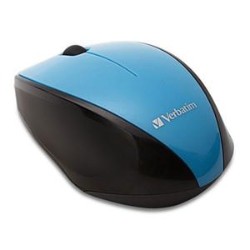 VERBATIM Wireless Multi-Trac Led Optical Mouse 97993 In Blue