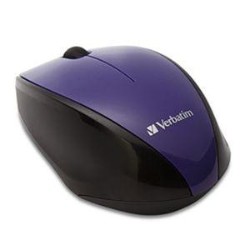 VERBATIM 97994 Wireless Multi-Trac Led Optical Mouse (Purple) In Blue