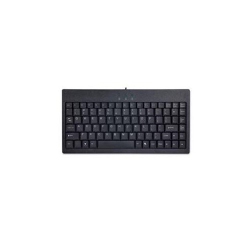 ADESSO Inc. USB-Ps/2 Combo Mini Keyboard With Leds for Caps Num And Scroll Lock Akb-110B In Black