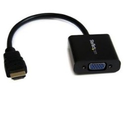 STARTECH Connect An HDMI Equipped Laptop Ultrabook Or Desktop Computer to Your VGA Display Or Projector HDMI to VGA Adap