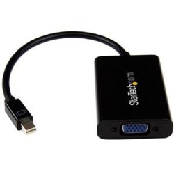 STARTECH Connect Your Mac Or PC to A VGA Display And A Discrete 3.5MM Audio Output Mini Displayport to VGA Mdp to VGA Mi