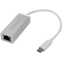 STARTECH Use This Sleek Aluminum Converter to Add A GB Ethernet Port to A Macbook Chromebook Or Laptop With USB Type C S