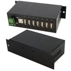 STARTECH CANADA Startech Add 7 External Wall/din Rail Mountable USB 2.0 Ports From A Single USB Connection USB 2.0 Hub 7 Port USB Hub De