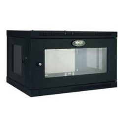 TRIPPLITE Smartrack 6U Low-Profile Switch-Depth Wall-Mount Rack Enclosure Cabinet With Clear Acrylic Window Srw6Ug