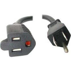 STARTECH 6 Ft Power Cord Extension - Nema 5-15R to Nema 5-15P