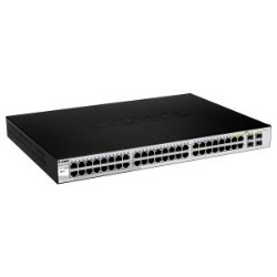 D-LINK Systems 52-Port Gigabit Web Smart Switch Including 4 Gigabit Sfp Ports (Dgs-1210-52)