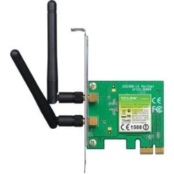 TP LINK Tp-Link Tl-Wn881Nd Wireless N300 PCi Express Adapter, 300 Mbps, W/ Wps Button, Ieee 802.1B/g/n, 64 / 128-Bit Wep, Wpa /