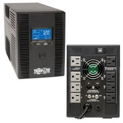 TRIPPLITE UPS Smart 1300Va 720W Tower Lcd Back Up Avr Coax Rj45 USB 1300 Va/720 W 120 V Ac Tower 4 X Nema 5-15R, 4 X Ne