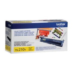 BROTHER Genuine Tn210Y Toner Cartridge Laser 1400 Pages 1 Each In Yellow