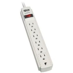 TRIPP LITE 6 Outlet Surge Protector Power Strip 8Ft Cord 990 Joules Led Lifetime Warranty & $20K Insurance (Tlp608)
