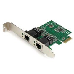 STARTECH Add Dual Gigabit Ethernet Ports to A Client Server Or Workstation Through A PCi Express Slot Dual Port Gigabit