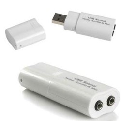 STARTECH Turn A USB Port Into A Stereo Sound Card USB Sound Card USB External Sound Card Laptop Sound Card -USB Stereo A