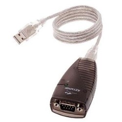 TRIPPLITE USB-A to Serial Adapter (Db9) Keyspan High-Speed (M/m) Detachable Cable Taa Usa-19Hs