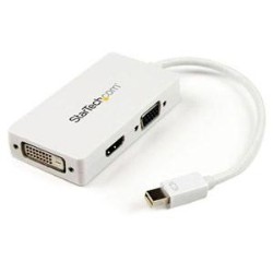 STARTECH Connect A Mini Displayport-Equipped PC Or Mac to An HDMI VGA Or Dvi Display -3 In 1 Mdp Adapter Macbook Pro Or