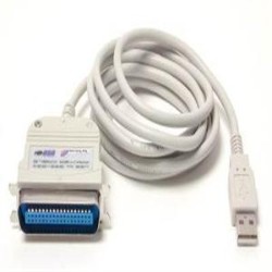STARTECH Add A Centronics Parallel Port to Your Desktop Or Laptop PC Through USB to Parallel Adapter USB to Parallel