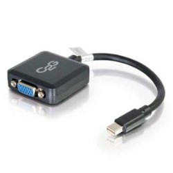 CABLES TO GO C2G 8In Mini Displayport to VGA Adapter Converter Male to Female Active 54315 In Black