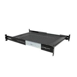 STARTECH Unisldshf19 2U 2U Adjustable Mounting Depth Vented Sliding Rack Mount Shelf