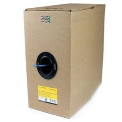 STARTECH 1000Ft Bulk Cat 6 Ethernet Cable - Solid - Plenum - In Blue