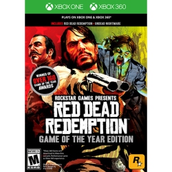 ROCKSTAR Dead Emption Game Of The Year Edition (Xbox 360) In Red
