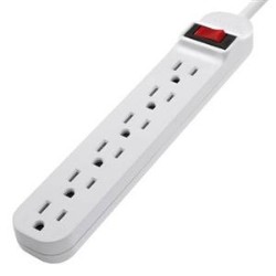 BELKIN 6-Outlet Power Strip With 5-Foot Right-Angled Power Plug, F9P609-05R-Dp