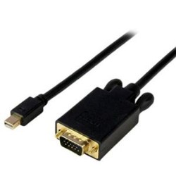STARTECH Connect A Mini Displayport-Equipped PC Or Mac to A VGA Monitor/projector With A 6Ft Cable Mini Displaypor In Black