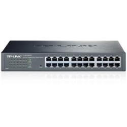 TP LINK Tp-Link 24-Port Gigabit Easy Smart Switch 24 10/100/1000Mbps Rj45 Ports Mtu/port/tag-Based Vlan Qos Igmp Snooping Limite