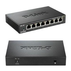 D-LINK Unmanaged Gigabit Switch. 8-Port Gigabit Unmanaged Desktop Metal Switch. Limited Lifetime Warranty. Dgs-108
