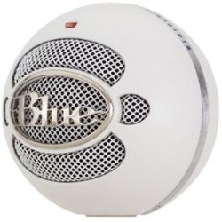 BLUE MICROPHONES Microphones Snowball Microphone Textured White